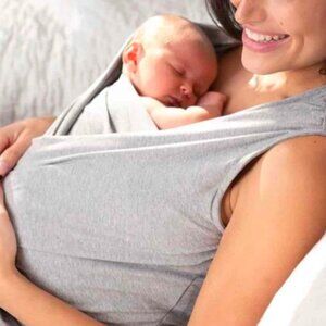 Seraphine heather grey skin to skin shirt